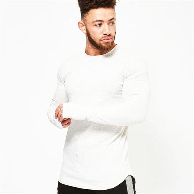 Active Armor Elite "Midwest" Long Sleeve | Light Gray - Active ArmorFit