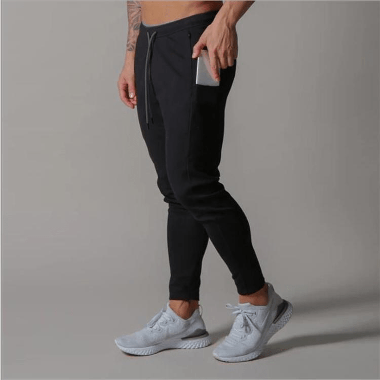 Active Armor "Juggernaut" | Premium Lifting Series | Tapered Tech Joggers | Black - Active ArmorFit