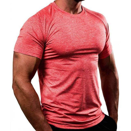 Active Armor "Alpha" Dri-Fit Tee | Crimson Red - Active ArmorFit