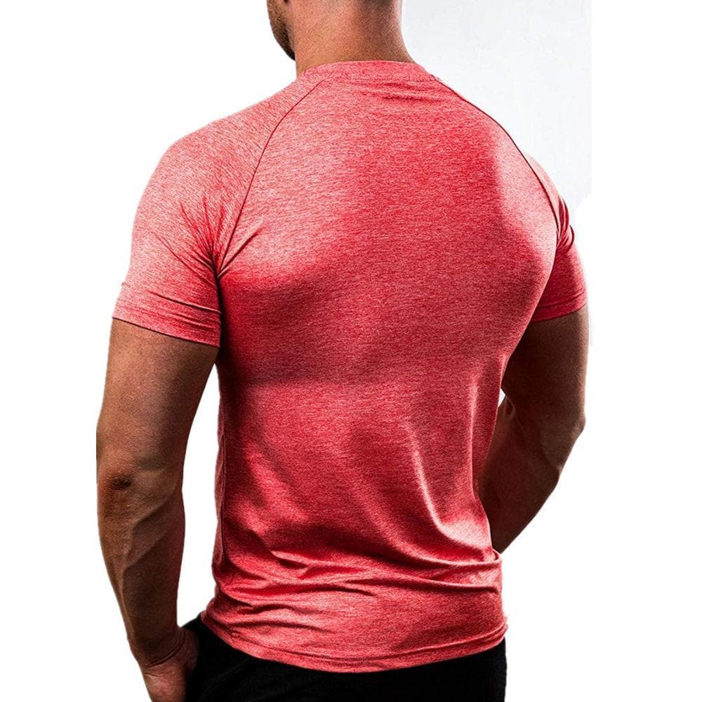 Active Armor "Alpha" Dri-Fit Tee | Crimson Red - Active ArmorFit