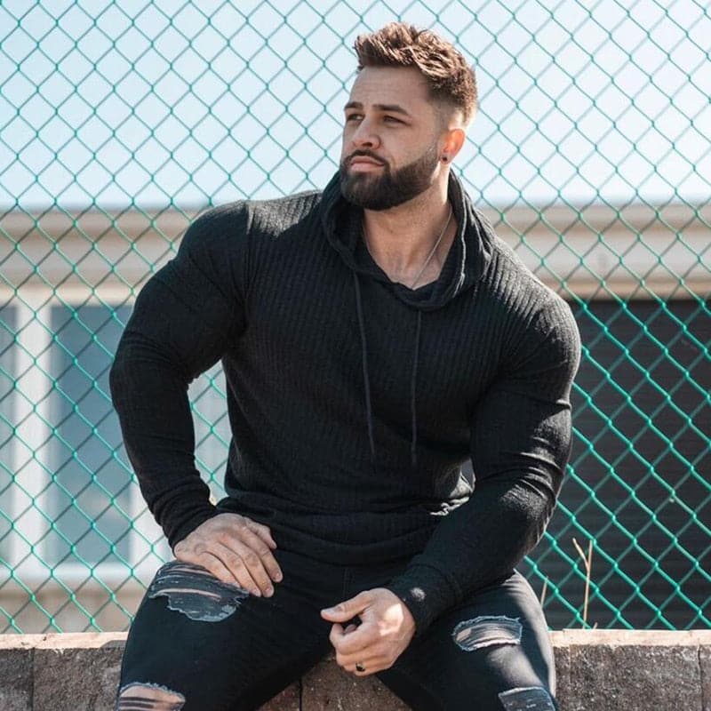Active Armor "Brickell" Cooldown Gym Hoodie | White - Active ArmorFit