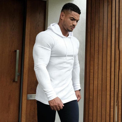 Active Armor "Brickell" Cooldown Gym Hoodie | White - Active ArmorFit
