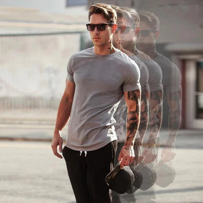 Active Armor "Calabasas" Fitted Muscle Tee | Black - Active ArmorFit