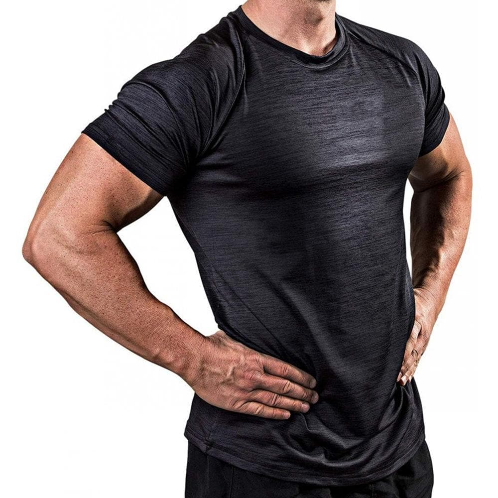 Active Armor Elite "Alpha" Dri-Fit Tee | Space Black - Active ArmorFit
