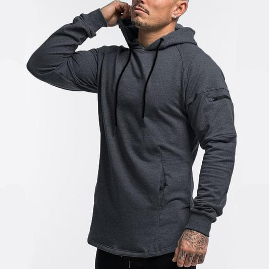 Active Armor Elite "Bounty" Slim Fit Hoodie | Gray - Active ArmorFit