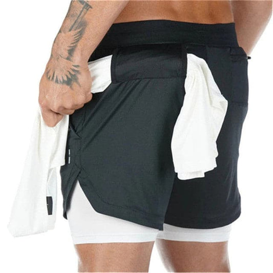 Active Armor Elite "Coyote" 2-in-1 Shorts | Black - Active ArmorFit