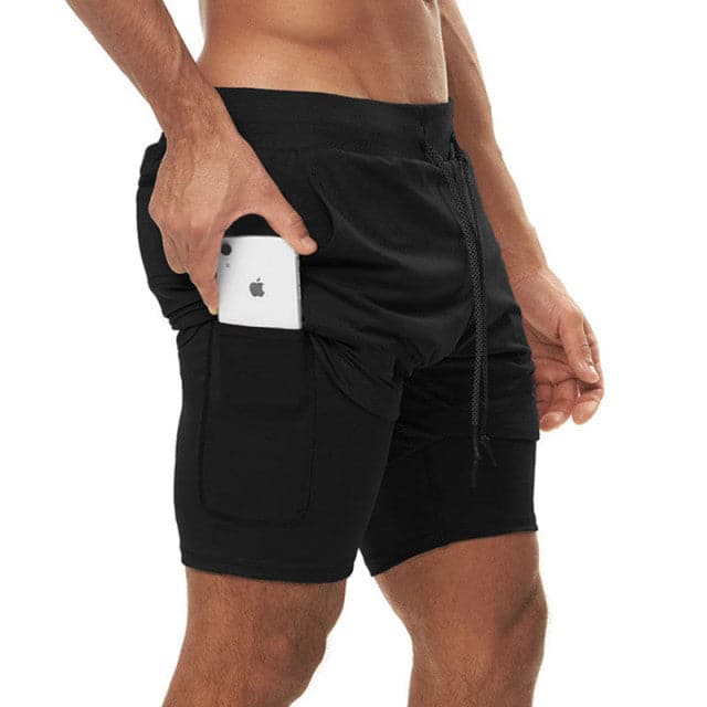 Active Armor Elite "Coyote" 2-in-1 Shorts | Black - Active ArmorFit