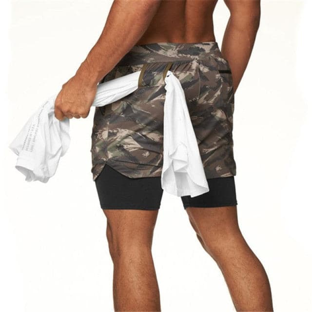 Active Armor Elite "Coyote" 2-in-1 Shorts | Black - Active ArmorFit