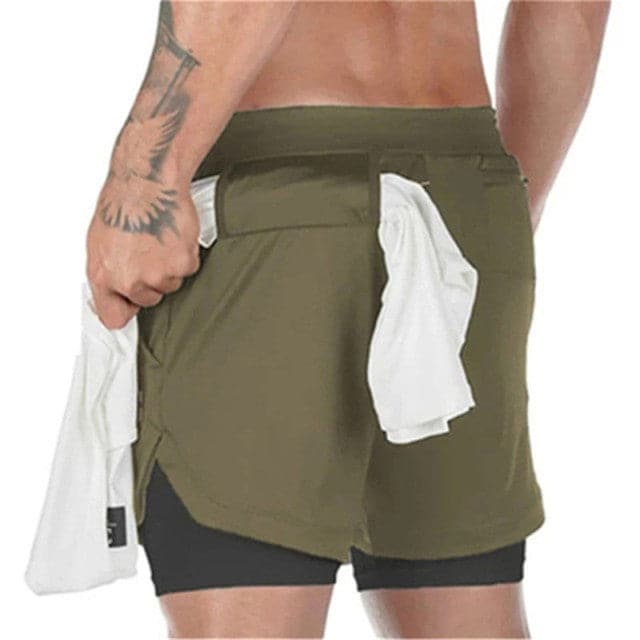 Active Armor Elite "Coyote" 2-in-1 Shorts | Black - Active ArmorFit