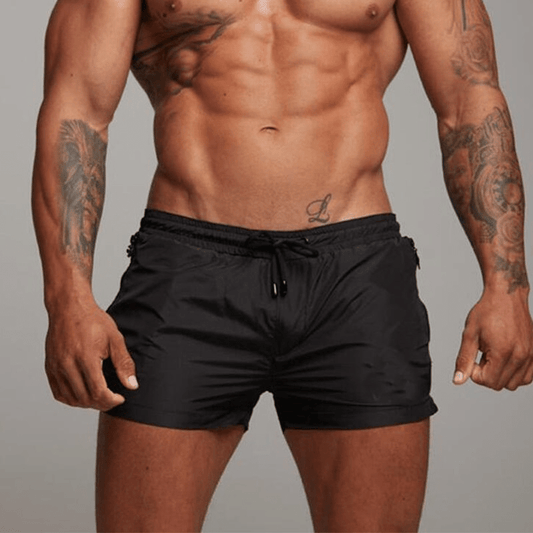 Active Armor Elite "Dubai" Premium Sport Shorts | Black - Active ArmorFit
