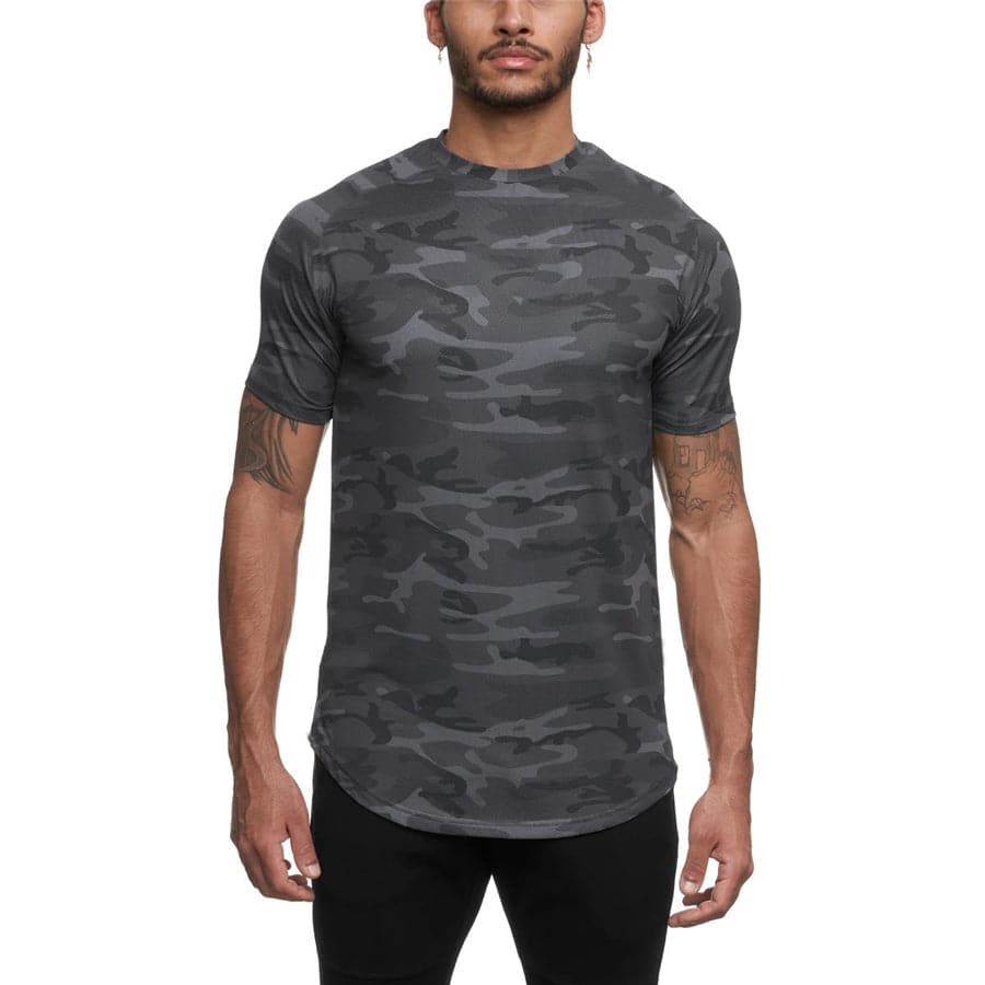 Active Armor Elite "Elusive" Fitted T-Shirt | Gray Camo - Active ArmorFit