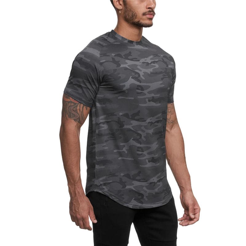 Active Armor Elite "Elusive" Fitted T-Shirt | Gray Camo - Active ArmorFit