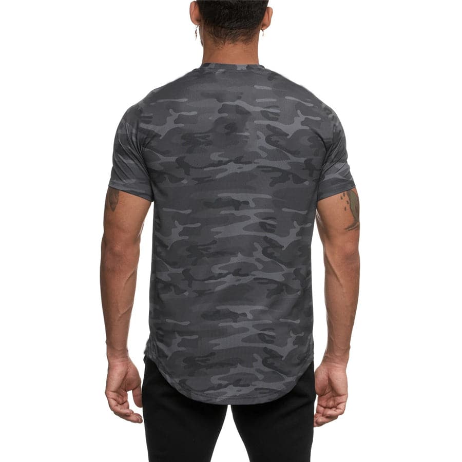 Active Armor Elite "Elusive" Fitted T-Shirt | Gray Camo - Active ArmorFit