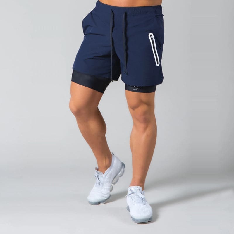 Active Armor Elite "Horizon" 2 in 1 Shorts | Black - Active ArmorFit