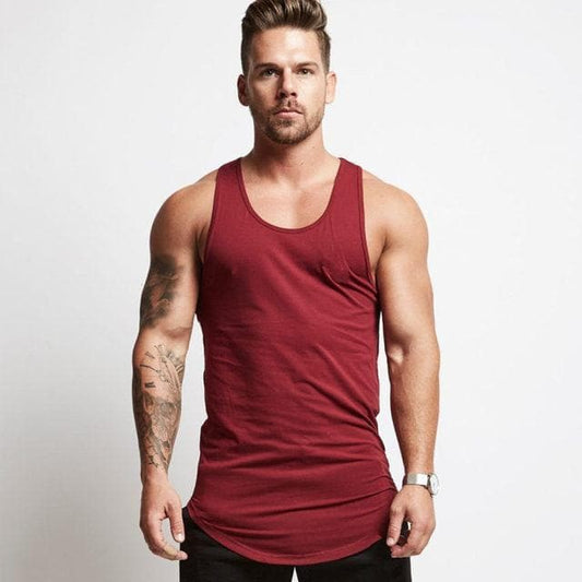 Active Armor Elite "Midwest" Casual Tank | Red - Active ArmorFit