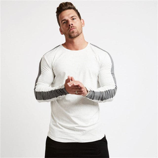 Active Armor Elite "Midwest" Long Sleeve | Light Gray - Active ArmorFit