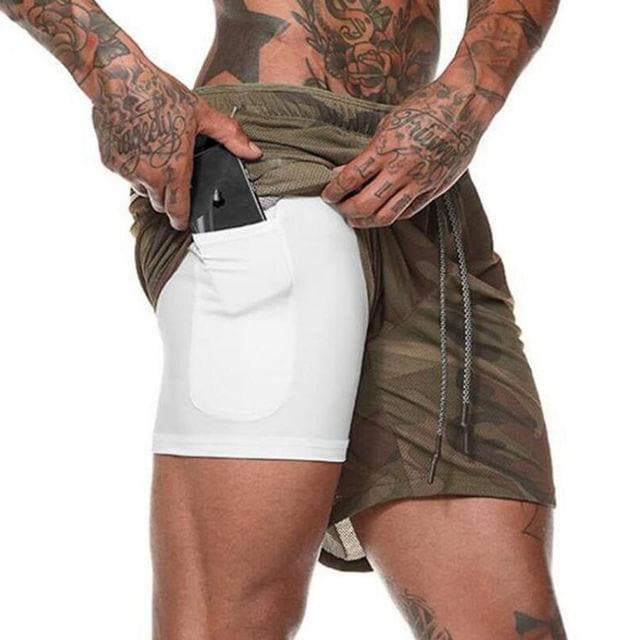Active Armor Elite "Operative" 2-in-1 Shorts | Dark Grey - Active ArmorFit
