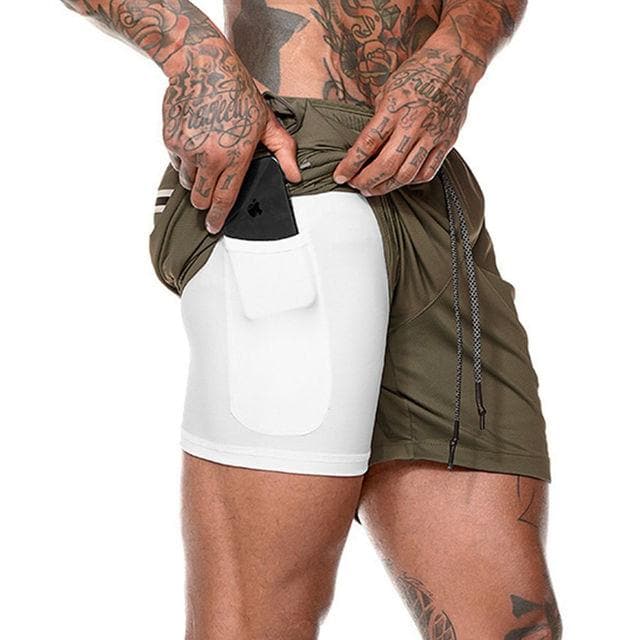 Active Armor Elite "Operative" 2-in-1 Shorts | Dark Grey - Active ArmorFit