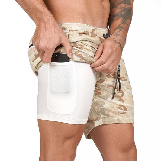Active Armor Elite "Operative" 2-in-1 Shorts | Desert Camo - Active ArmorFit