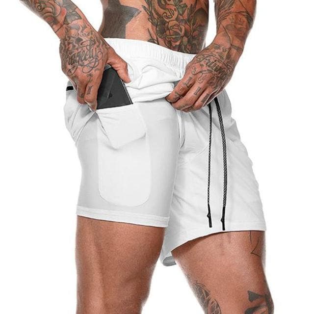 Active Armor Elite "Operative" 2-in-1 Shorts | Light Grey - Active ArmorFit