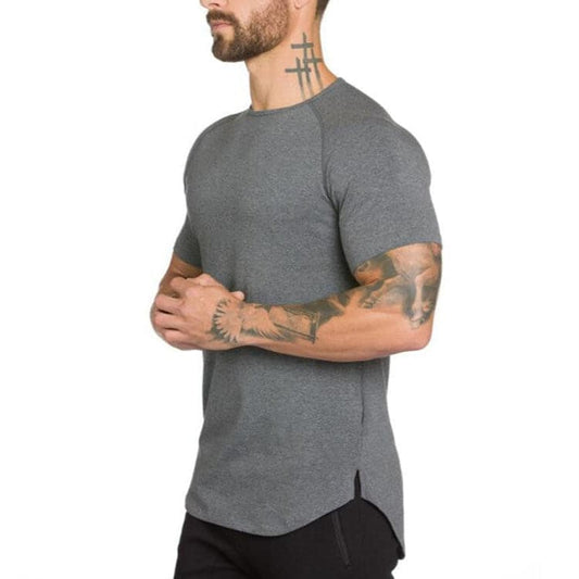 Active Armor Elite "Raven" Fitted Tee | Dark Gray - Active ArmorFit