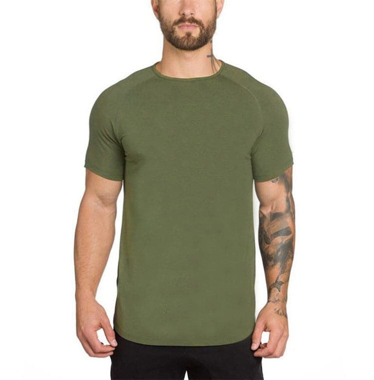 Active Armor Elite "Raven" Fitted Tee | Dark Gray - Active ArmorFit