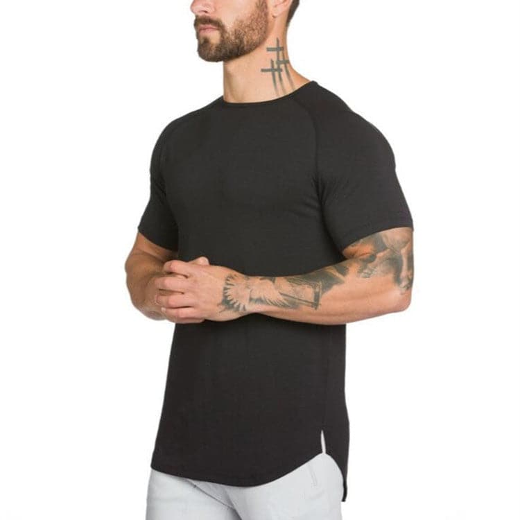 Active Armor Elite "Raven" Fitted Tee | Dark Gray - Active ArmorFit