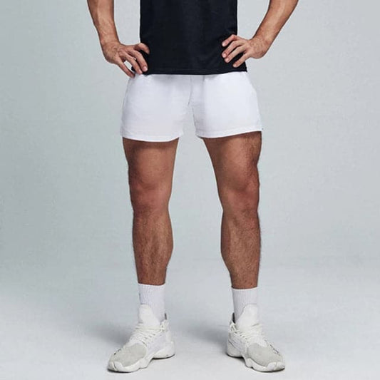 Active Armor Elite "Stride" Shorts | White - Active ArmorFit