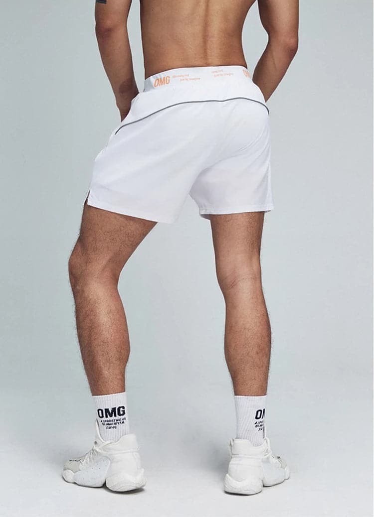 Active Armor Elite "Stride" Shorts | White - Active ArmorFit