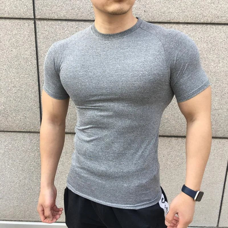 Active Armor "Jacked" Fitted Muscle Tee | Black - Active ArmorFit