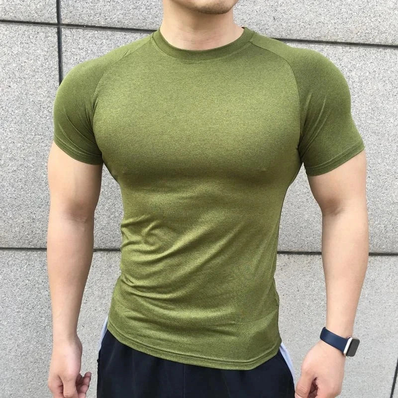 Active Armor "Jacked" Fitted Muscle Tee | Black - Active ArmorFit