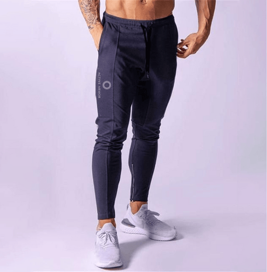 Active Armor "Juggernaut" | Premium Lifting Series | Tapered Tech Joggers | Black - Active ArmorFit