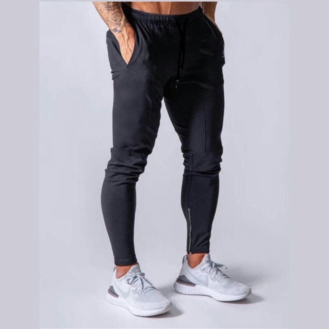 Active Armor "Juggernaut" | Premium Lifting Series | Tapered Tech Joggers | Elusive Gray - Active ArmorFit