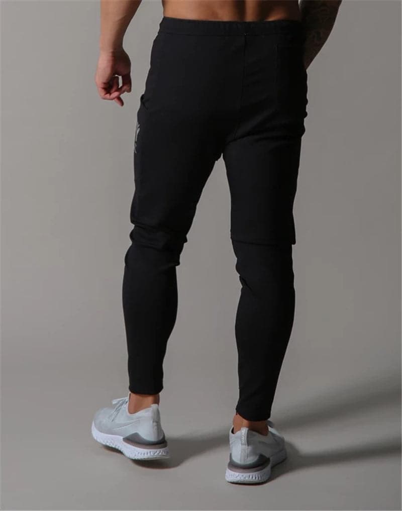 Active Armor "Juggernaut" | Premium Lifting Series | Tapered Tech Joggers | Elusive Gray - Active ArmorFit
