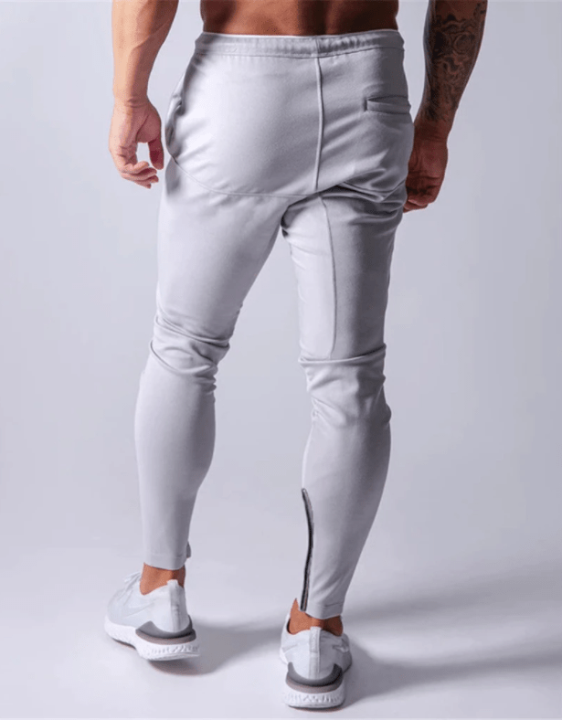 Active Armor "Juggernaut" | Premium Lifting Series | Tapered Tech Joggers | Elusive Gray - Active ArmorFit