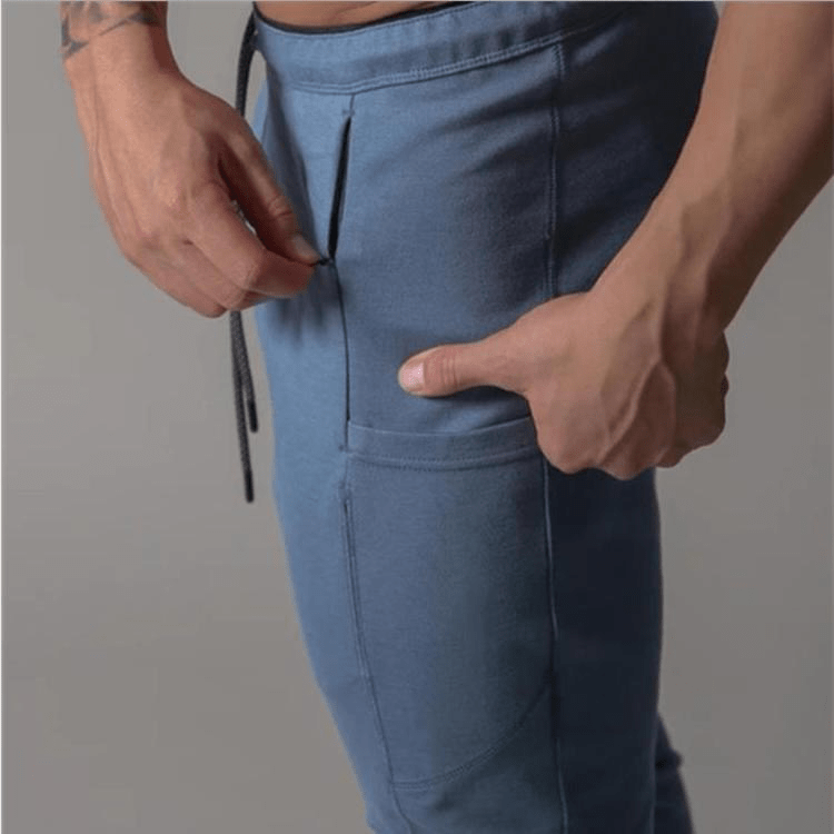 Active Armor "Juggernaut" | Premium Lifting Series | Tapered Tech Joggers | Elusive Gray - Active ArmorFit