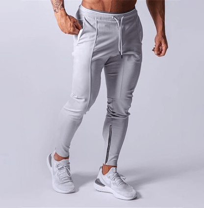 Active Armor "Juggernaut" | Premium Lifting Series | Tapered Tech Joggers | Elusive Gray - Active ArmorFit
