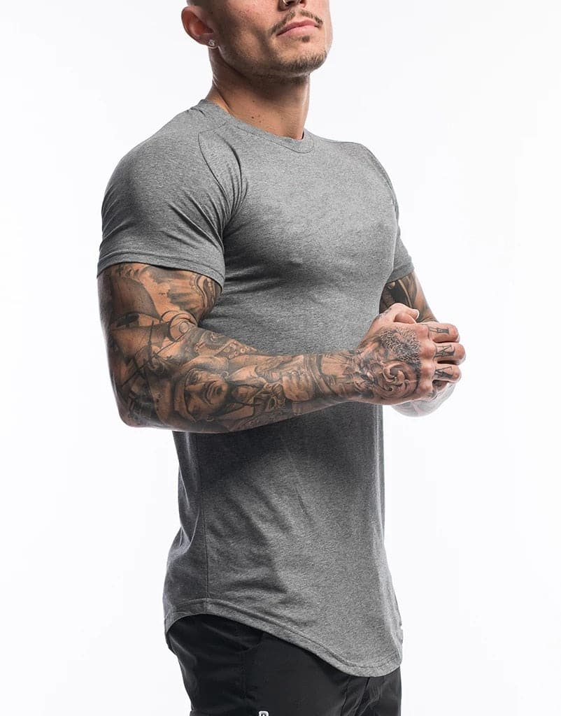 Alpha Lux "Showtime" Fitted Tee | Army