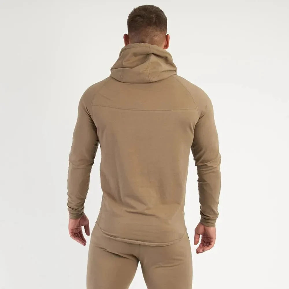 Alpha Lux "Vanquish" Premium Series Hoodie | Khaki