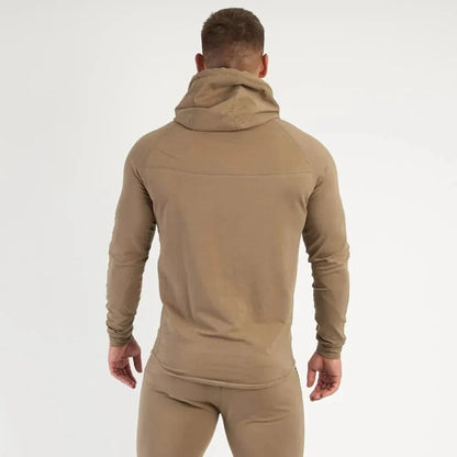 Alpha Lux "Vanquish" Premium Series Hoodie | Khaki